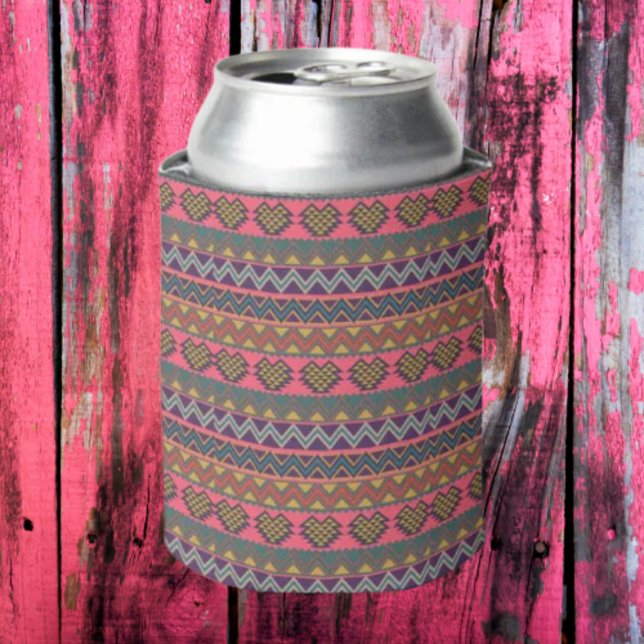 Tribal Chill Beverage Cooler - Boho Bold Dosenkühler (Von Creator hochgeladen)