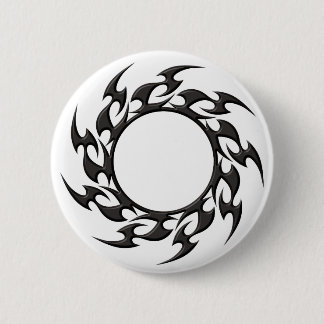 Tribal Circle Tattoo Button