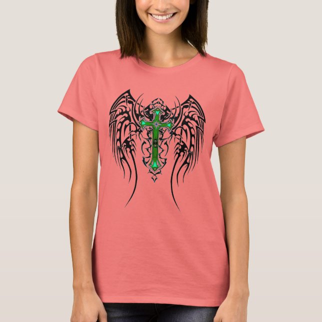 TRIBAL CROSS T-Shirt (Vorderseite)