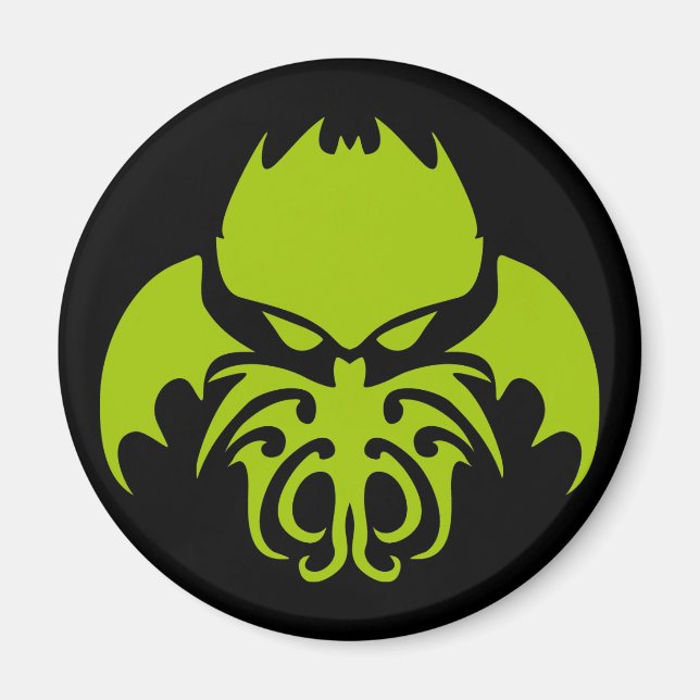 Tribal Cthulhu Magnet (Vorne)