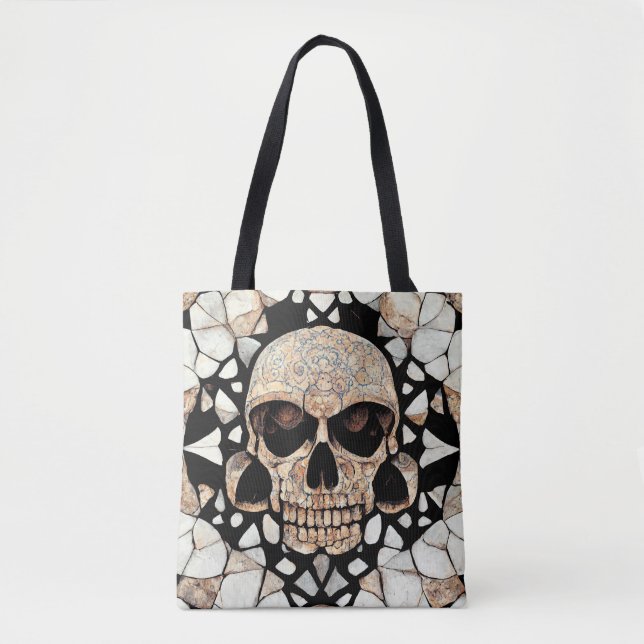 Tribal Decorative Ornament | Mayan Skull Art (Vorderseite)