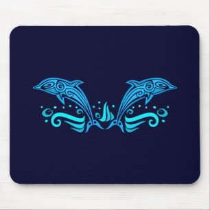 Tribal Delphinus mousepad