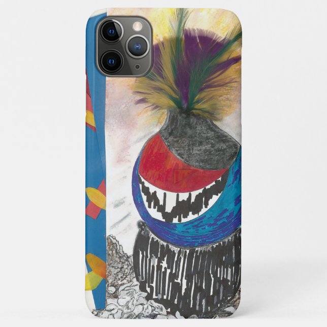 "Tribal Design" iPhone 11 Pro Max Fall Case-Mate iPhone Hülle (Rückseite)