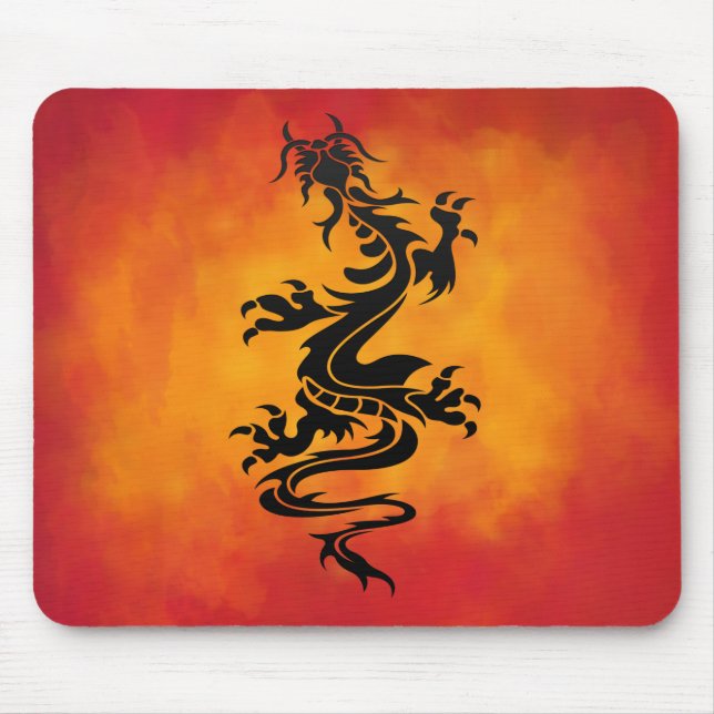 Tribal Dragon Mousepad (Vorne)