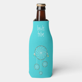 Tribal Dream Catcher Türkis Flasche Cooler Flaschenkühler