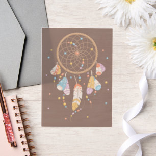 Tribal Dreamcatcher Boho Baby Brown Beilage