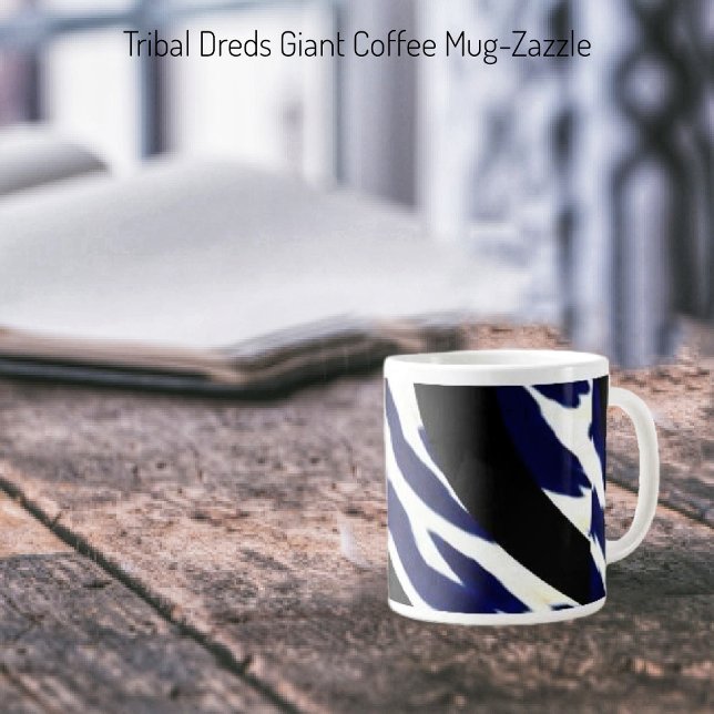 Tribal Dreds Jumbo-Tasse (Von Creator hochgeladen)
