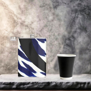 Tribal Dreds Vinyl Wrapped Flask Flachmann