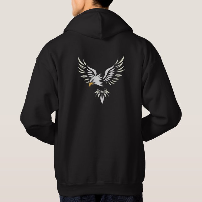 Tribal Eagle Hoodie (Rückseite)