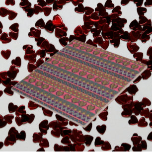 Tribal Essence Keramikfliese – Kühne geometrische 