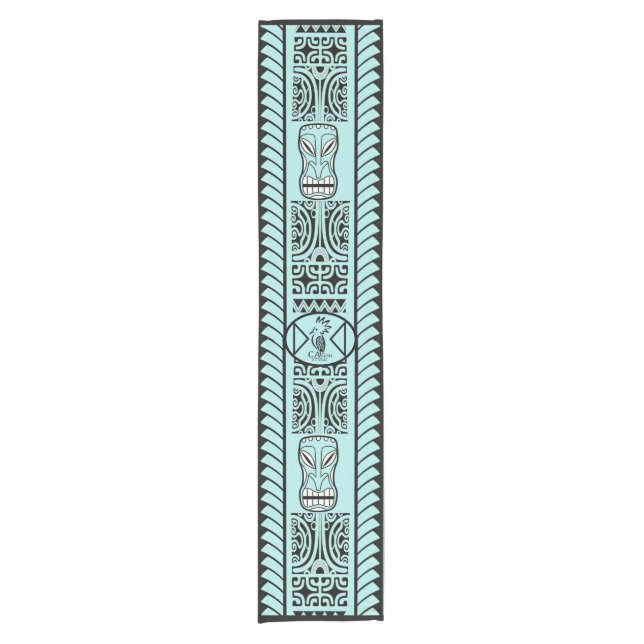 Tribal Ethni Kurzer Tischläufer (Vorderseite)