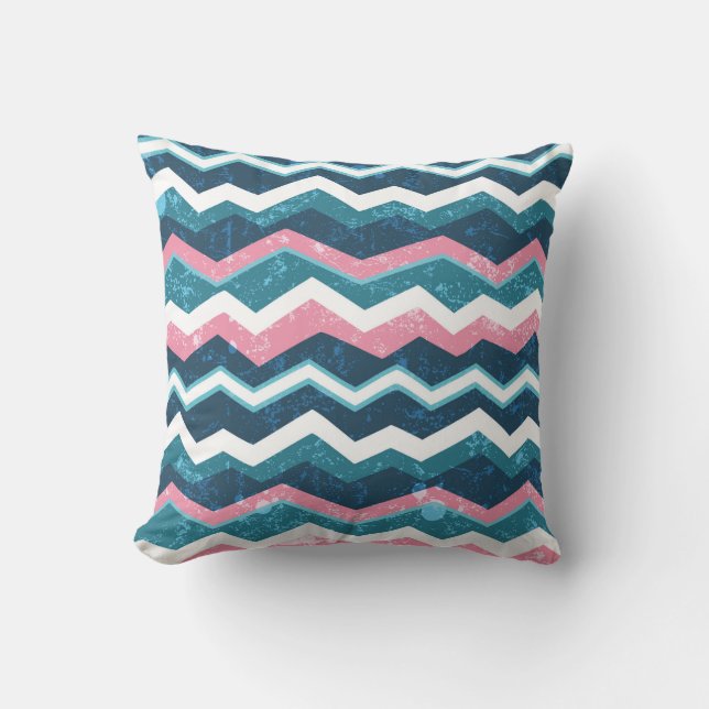 Tribal ethnic hand drawn seamless pattern kissen (Vorderseite)
