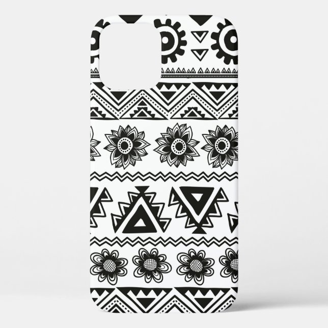 Tribal ethnic seamless Case-Mate iPhone hülle (Rückseite)