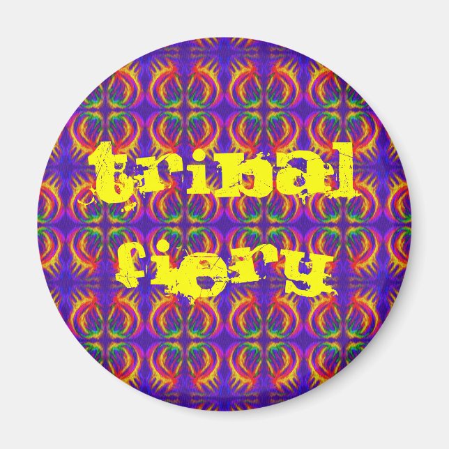 Tribal Fiery Magnet (Vorne)