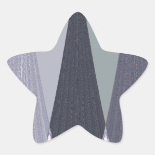 Tribal Geometrie Stern-Aufkleber