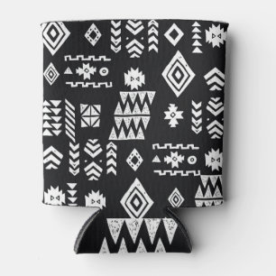 Tribal geometrisch: Stilvoller nahtloser Hintergru Dosenkühler