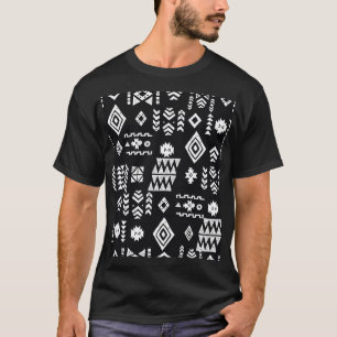 Tribal geometrisch: Stilvoller nahtloser Hintergru T-Shirt