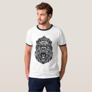 Tribal Gorilla T-Shirt