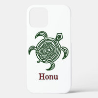 Tribal Hawaiian Sea Turtle in Green