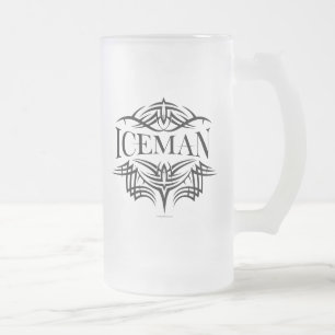 Tribal Hockey Iceman (schlichte Mattierte Glass Be Mattglas Bierglas