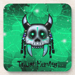 Tribal Hunter Hard Plastic Untersetzer