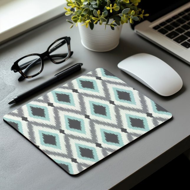 Tribal Ikat Zickzack Mousepad (Von Creator hochgeladen)