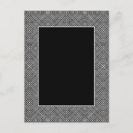 Tribal Imperfect Dots Postkarte