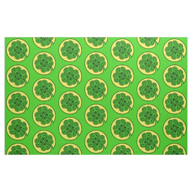 Tribal-Kleeblatt mit anpassbarem Stoff (Fat Quarter (45,7 x 55,9 cm))
