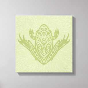 Tribal Leopard Frog Leinwanddruck