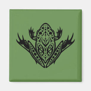 Tribal Leopard Frog Magnet
