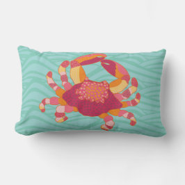 Tribal Marking Crab Lendenkissen