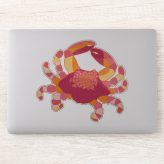 Tribal Marking Crab Sticker