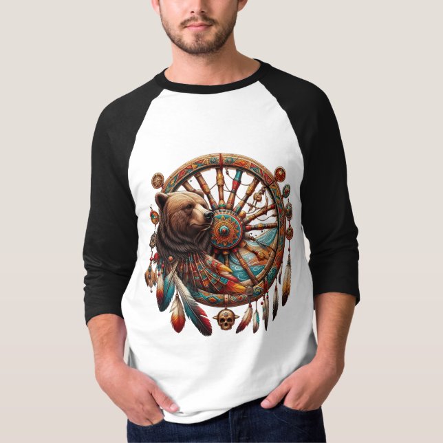 Tribal Medicine Wheel T - Shirt (Vorderseite)