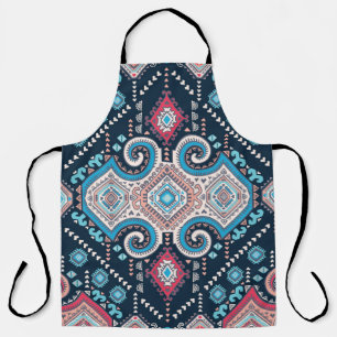 Tribal mexikanisches vintage-ethnisches nahtloses schürze
