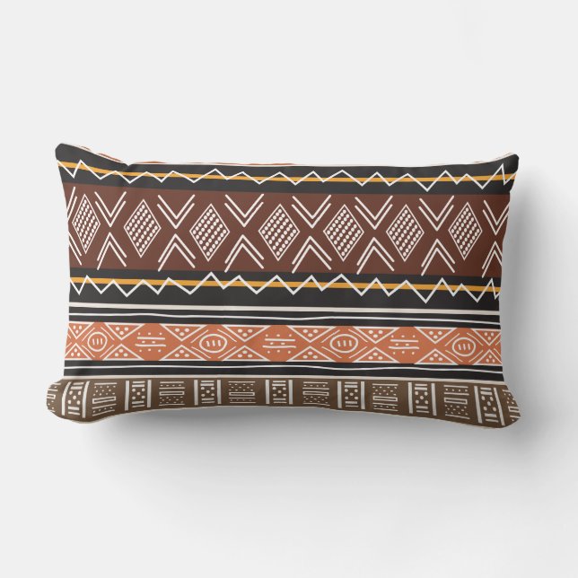 Tribal Muster Mix Pillow Lendenkissen (Vorderseite)