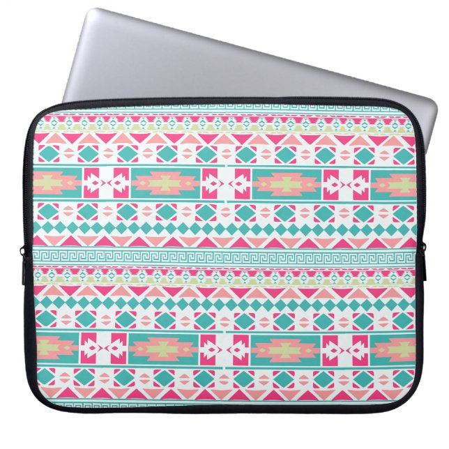 Tribal Muster Neoprene Laptop Sleeve (Vorderseite)