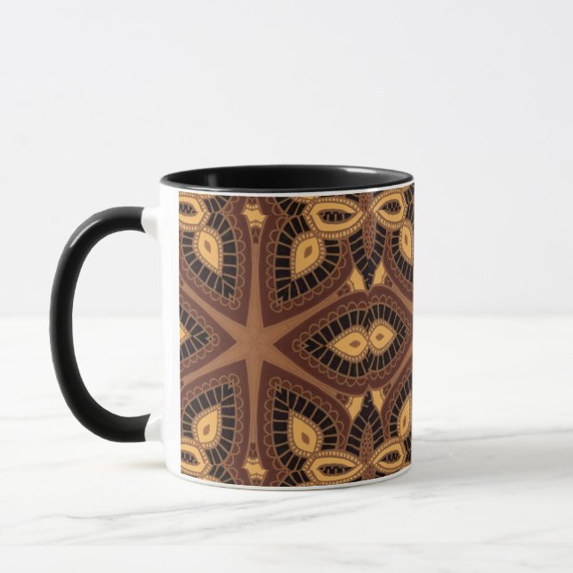 Tribal-Muster-Tasse Tasse (Links)