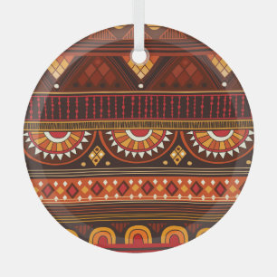 Tribal nahtlos Design für verschiedene Zwecke. Ornament Aus Glas