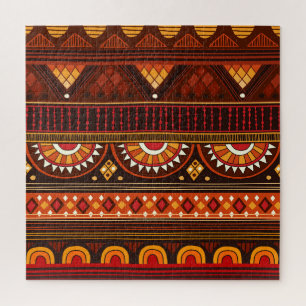 Tribal nahtlos Design für verschiedene Zwecke. Puzzle