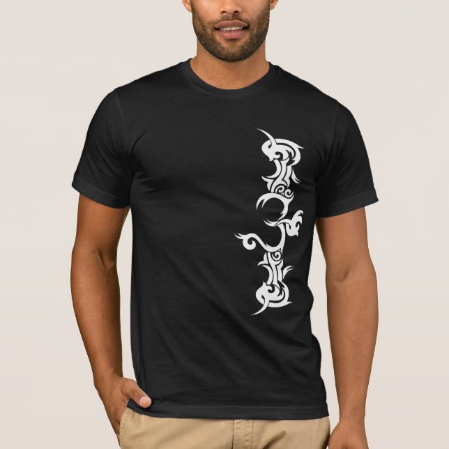 Tribal Om / Om Design auf dunklen Shirts (Vorderseite)