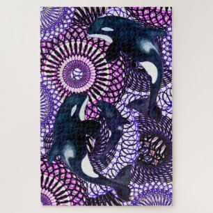 Tribal Orca Puzzle