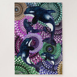 Tribal Orca Puzzle