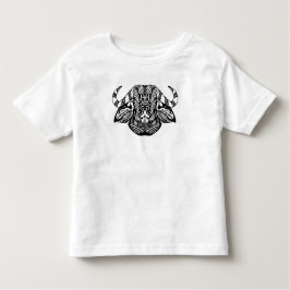 Tribal Ox Kleinkind T-shirt