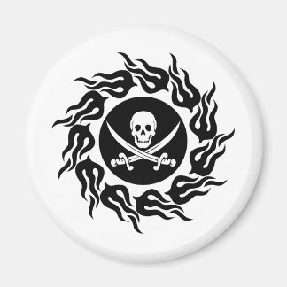 Tribal Pirate Magnet