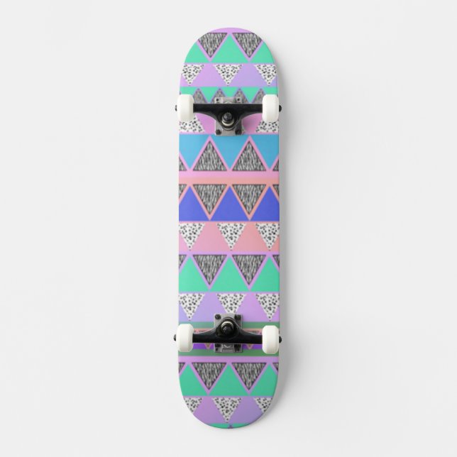 Tribal Print Skateboard (Vorderseite)