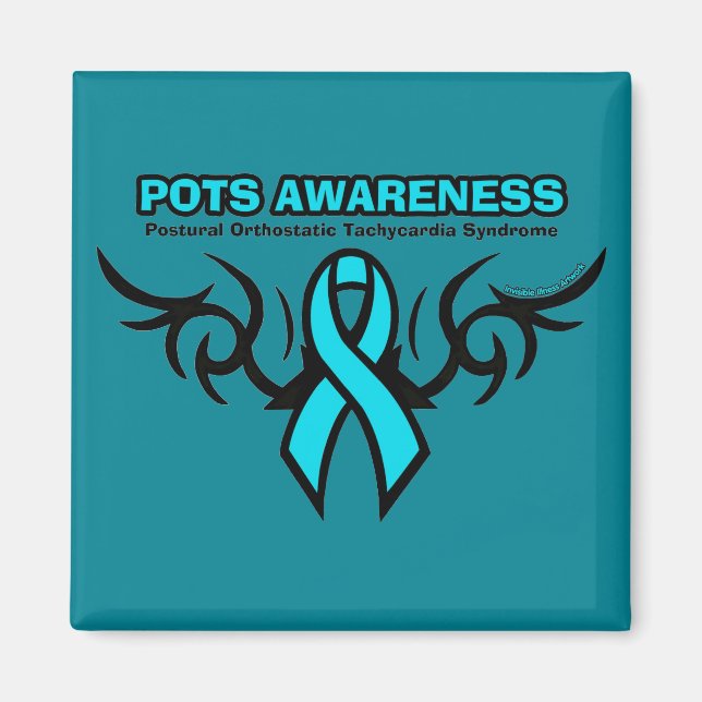 Tribal Ribbon...POTS Magnet (Vorne)