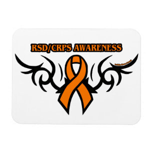 Tribal Ribbon...RSD/CRPS Magnet