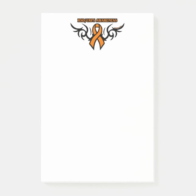 Tribal Ribbon...RSD/CRPS Post-it Klebezettel (Vorderseite)