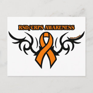 Tribal Ribbon...RSD/CRPS Postkarte