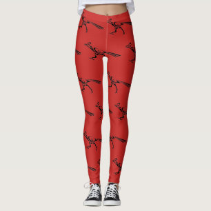 Tribal Roadrunner-Leggings Leggings